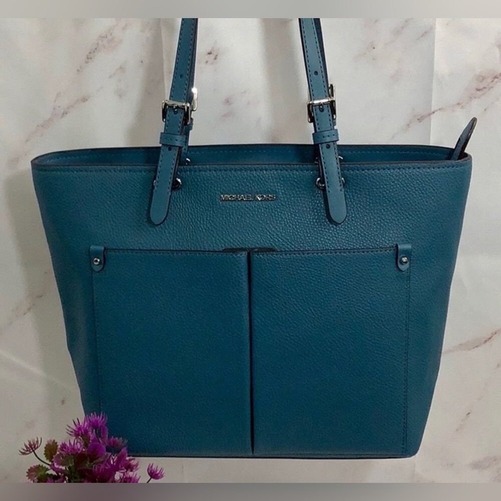 Michael Kors Jet Set Teal Purse